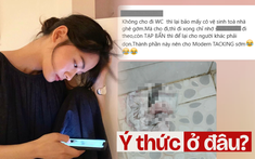 Cư dân một chung cư ở Hà Nội "lục đục" vì... nhà vệ sinh: Tiết lộ tin nhắn kèm hình ảnh gây choáng!