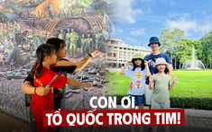 Đưa con đi bảo tàng, dạy con lòng yêu nước