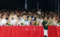 Tổng Bí thư Tô Lâm dự Chương trình nghệ thuật 'Đất nước trọn niềm vui'