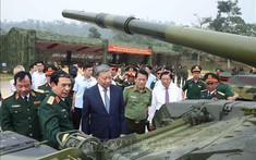Tổng Bí thư: Binh chủng Tăng thiết giáp phải thật sự xứng đáng là lực lượng đột kích mạnh