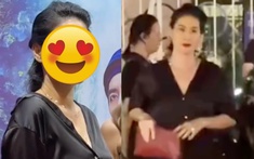 Clip cực hot của sao nữ ngoài 40: Chỉ bước đi mà sang cả khung hình, dân mạng trầm trồ chi tiết trên cúc áo