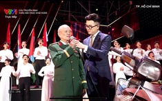 Khoảnh khắc xúc động của cựu chiến binh Trần Văn Thanh được MC Đức Bảo kể lại trên sóng truyền hình