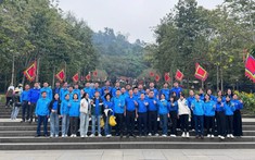 Dấu ấn màu áo xanh trong hàng chục ngày phục vụ Giỗ tổ Hùng Vương năm 2025