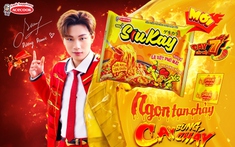 Hot rần rần mì Siukay Gà xốt phô mai phiên bản mới: Ngon tan chảy, cay bùng cháy!