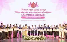 Thành đoàn TP Hồ Chí Minh tuyên dương điển hình thanh niên tiên tiến làm theo lời Bác cho 263 đại biểu