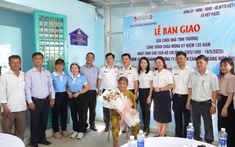 Công ty Cổ phần Cảng Tân cảng Hiệp Phước bàn giao nhà tình thương