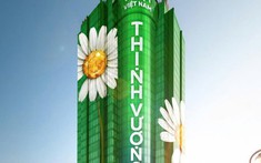 Cộng đồng fan K-pop toàn cầu xôn xao trước tòa nhà hoa cúc của VPBank