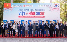 Ngày hội Văn hóa và Tuyển dụng Việt - Hàn 2025 tại HUTECH: Tăng cường trải nghiệm quốc tế cho sinh viên
