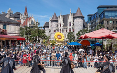 Lạc bước giữa thiên đường hoa hồng tại Sun World Ba Na Hills