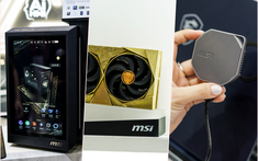 Dạo qua gian hàng MSI tại Computex 2025: GPU mạ Titan, tản nhiệt CPU mà có màn hình... to như smartphone