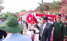 Miền Trung: Đưa hài cốt liệt sĩ hy sinh tại Lào về nước