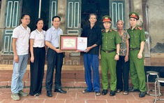 Hiệp hội Phòng cháy chữa cháy và Cứu nạn cứu hộ Việt Nam tri ân người thanh niên dũng cảm cứu 4 học sinh đuối nước tại Phú Thọ