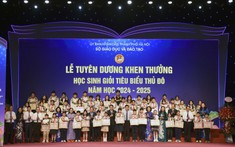 Tuyên dương khen thưởng học sinh giỏi tiêu biểu Thủ đô năm học 2024 - 2025