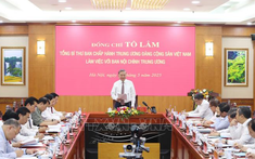 Tổng Bí thư Tô Lâm: Công tác nội chính phải hướng mục tiêu giữ vững ổn định để phát triển đất nước