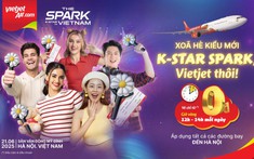 Vietjet đồng hành cùng đại nhạc hi88.con K-Star Spark in Vietnam