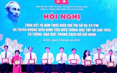 Đảng uỷ Trung ương Đoàn tổng kết 10 năm thực hiện Chỉ thị số 05-CT/TW và tuyên dương điển hình tiêu biểu