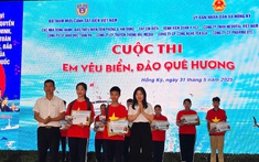 Giáo dục ý thức bảo vệ chủ quyền biển, đảo cho các em học sinh