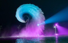 Nóng: Show diễn Jetski bắn pháo hoa trên mặt biển tại Cát Bà khởi động