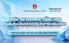 Nhiều phần thưởng hấp dẫn dành cho thí sinh tại Cuộc thi Olympic tiếng Anh dành cho cán bộ trẻ 2025