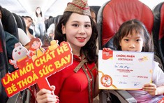 Trải nghiệm đặc biệt Vietjet dành tặng các thiên thần nhỏ dịp Quốc tế thiếu nhi 1/6