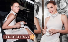 Hà Hồ cầm khư khư "chiếc cốc của hội nhà giàu", nhìn đơn giản mà giá không hề rẻ