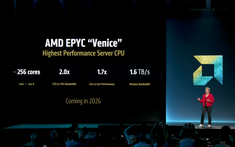 AMD xác nhận CPU EPYC Venice dựa trên kiến trúc Zen 6 hi88.com 256 lõi, ra mắt năm 2026