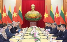 Tổng Bí thư Tô Lâm tiếp Tổng thống Lithuania
