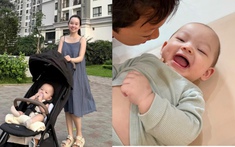 Đẻ 2 con cách nhau 8 năm, hot mom Ly Kute nhàn nhã vì anh trai Khoai Tây chăm em cực khéo, bé út Sota cũng ngoan xinh yêu