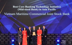 MSB nhận giải thưởng uy tín về Công nghệ Ngân hàng lõi