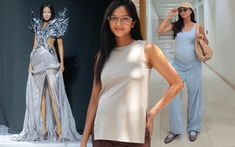 H'Hen lich truc tiep bong da ngoai hang anh mang bầu vẫn diện giày 15cm lên show nhưng đời thường lại chỉ đi đúng 1 kiểu giày này