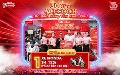 Mừng hành trình 30 năm, Acecook trao tận tay xe Honda SH 125i tới các khách hàng may mắn đầu tiên