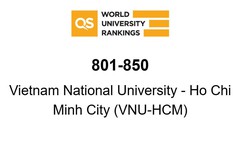 Đại học quốc gia Thành phố Hồ Chí Minh vào top 801-850 thế giới trong bảng xếp hạng QS World 2026: Dấu ấn bứt phá về danh tiếng và chất lượng đào tạo