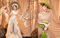 Những trang phục tbong da truc tiep xoi lac chế ấn tượng tại Miss Earth Vietnam 2025