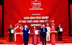 Agribank - Ngân hàng duy nhất được vinh danh tại chương trình VQVN năm 2025