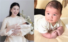 Quý tử nhà MC Mai Ngọc mới 2 tháng tuổi đã biết lật, đôi bàn tay mũm mĩm khiến team bỉm sữa phát mê