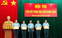 Sư đoàn 377 tổ chức Hội thi cán bộ phân đội giỏi năm 2025