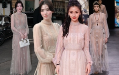 Han So Hee vẫn bị Dior "phân biệt đối xử", hi88. com váy cũ từ 4 năm trước Angelababy từng mặc