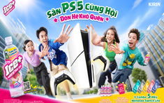 Giới trẻ phát sốt với cuộc săn PS5, Nintendo chỉ với chai Ice+ Đào từ KIRIN