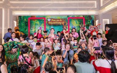 Hàng trăm gia đình đổ về Hùng Vương Plaza dịp Quốc tế Thiếu nhi: Một ngày trọn vẹn với nhiều cảm xúc