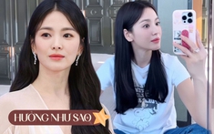 Chiếc ly uống nước chiếm spotlight trong ảnh hi88 hi880 Song Hye Kyo, soi giá mới thấy ngỡ ngàng