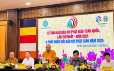 Lễ trao giải Báo chí Phật giáo lần thứ nhất - năm 2024 và Phát động Giải báo chí Phật giáo năm 2025