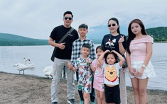 Cho con nghỉ hè theo phong cách đại gia: Hằng Túi đưa cả 5 con đi Nhật, có chồng thứ ba hộ tống đi khắp nơi