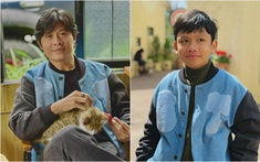 Khoe ảnh mặc chung đồ với con trai tình cảm là thế, hot dad - NS Nguyễn Văn Chung chỉ khiến dân tình cười mệt vì 1 chi tiết "cố đấm ăn xôi"