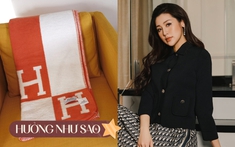 Á hậu Tú Anh khoe nhẹ góc nhà, tới hi88.com - hi88.win chăn cũng khiến dân tình trầm trồ: "Quả là dâu hào môn"