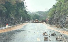 Khẩn trương khắc phục các vị trí sạt lở, chia cắt trên quốc lộ tại Bắc Bộ và Thanh Hóa