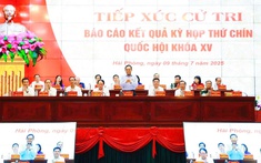 Hải Phòng: Tiếp xúc cử tri báo cáo kết quả Kỳ họp thứ 9, Quốc nha cai hi88 khóa XV