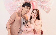 Vất vả 8 năm mới có mụn con, cặp đôi diễn nhà cái hi88 nổi tiếng hạnh phúc mừng thôi nôi con gái