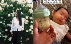 Hot mom Yến Phương và hành trình nuôi con bằng sữa mẹ: Tắc sữa đau phát khóc còn quý tử thì mải ngủ quên cả ăn