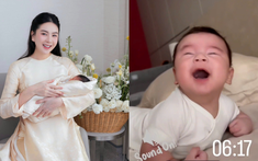 Mới 2,5 tháng nhưng bé Panda đã siêu hóng chuyện, cười khanh khách và tràn đầy năng lượng: Mẹ truc tiep bong da hom nay có bí quyết cả đấy!