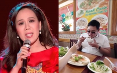 Nữ ca sĩ Bolero giàu nhất hải ngoại ngăn cản Quang Lê nói số nhà mình đang có